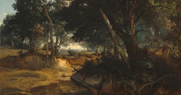 Forest_of_Fontainebleau-1830-Jean-Baptiste-Camille_Corot