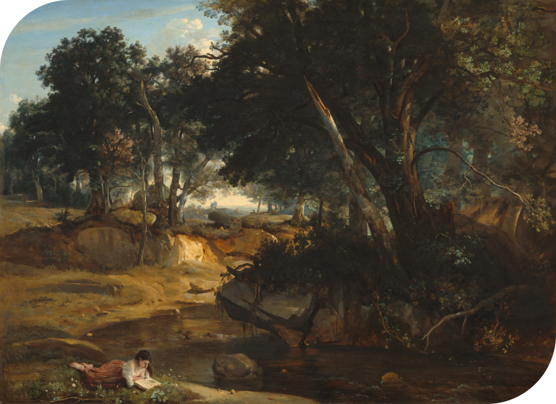 Forest_of_Fontainebleau-1830-Jean-Baptiste-Camille_Corot